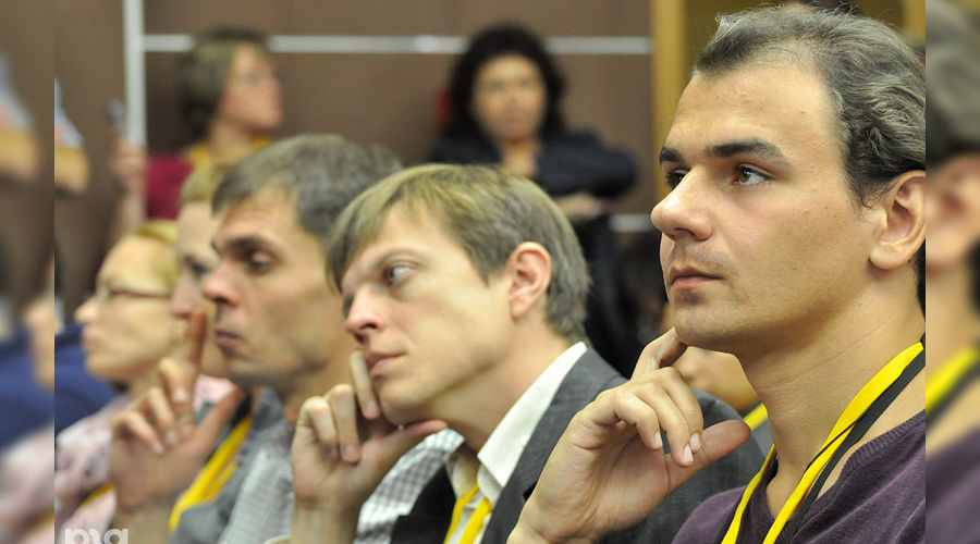 Пресс-конференция партии "Правое дело" &copy;&nbsp;Елена Синеок. ЮГА.ру