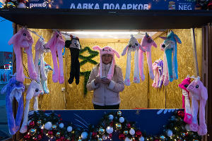 Новогодние ярмарки Краснодара © Фото Елены Синеок, Юга.ру