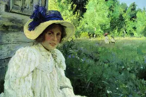 «Летом», Валентин Серов, 1895 год &copy;&nbsp;Изображение является общественным достоянием