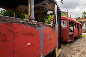 Мастерские по ремонту трамваев и троллейбусов КТТУ &copy;&nbsp;Фото Сергея Долгополова