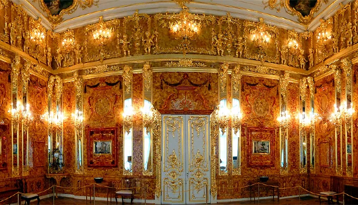 Янтарная комната &copy;&nbsp;Фото Giggel, wikipedia.org (по лицензии CC BY 3.0)