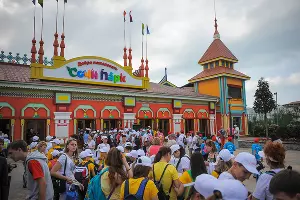 Международный день защиты детей в "Сочи Парке" &copy;&nbsp;Нина Зотина, ЮГА.ру