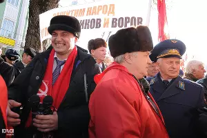 Митинг "За честные выборы" в Краснодаре &copy;&nbsp;Елена Синеок. ЮГА.ру