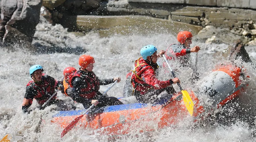 Кубок России по рафтингу на реке Белая  &copy;&nbsp;Елена Синеок. ЮГА.ру