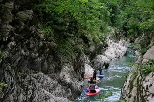 Каньон &laquo;Чертовы ворота&raquo; в Тисо-Самшитовой роще Сочи &copy;&nbsp;Фото Марины Солошко, Юга.ру