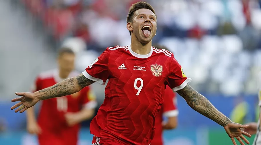 Федор Смолов &copy;&nbsp;Фото с официального сайта РФС, rfs.ru