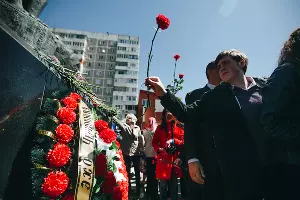 Митинг в память о трагедии на ЧАЭС &copy;&nbsp;Фото Юга.ру