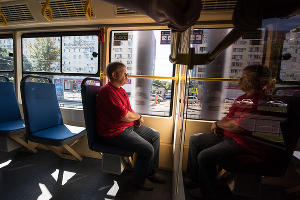 Презентация нового трамвая в Краснодаре © Фото Елены Синеок, Юга.ру