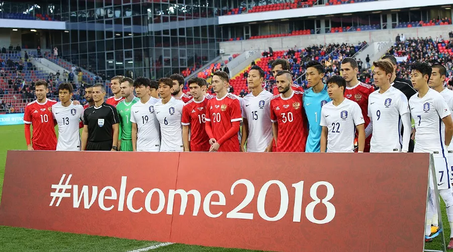 Товарищеский матч сборных России и Южной Кореи &copy;&nbsp;Фото пресс-службы РФПЛ