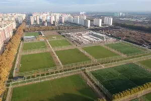 Cтройка нового стадиона ФК «Краснодар» &copy;&nbsp;Фото Евгения Таранжина