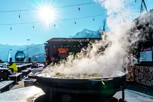 Кафе «Берлога» на «Роза Хутор» &copy;&nbsp;Фото предоставлено пресс-службой курорта &laquo;Роза Хутор&raquo;