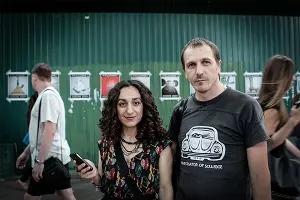 Лусинэ Джанян и Алексей Кнедляковский &copy;&nbsp;Фото с сайта lusine-djanyan.livejournal.com