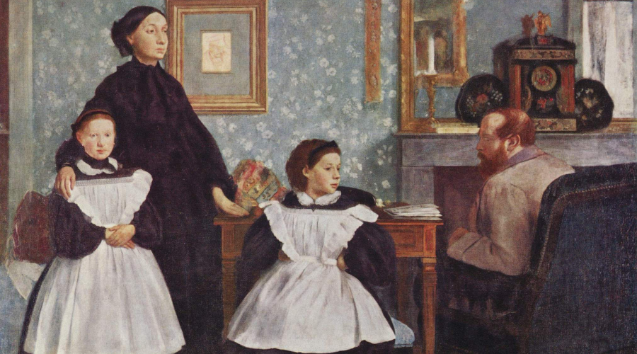 Семья Беллелли, 1858—1867, Музей Орсе, Париж &copy;&nbsp;Изображение является общественным достоянием
