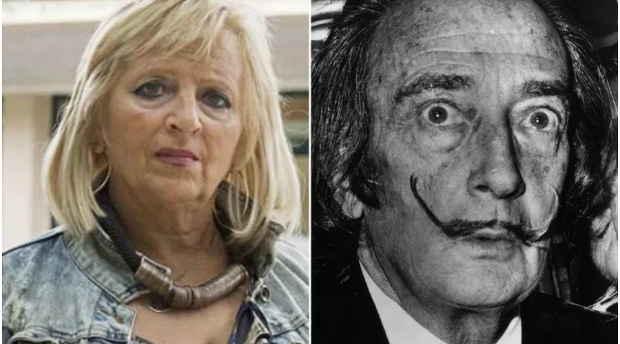 Мария Пилар Абель Мартинез и Сальвадор Дали &copy;&nbsp;Фото из аккаунта в твиттере twitter.com/Terra