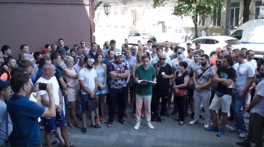  &copy;&nbsp;Скриншот видео из паблика "Типичный Краснодар", vk.com/typical_krd