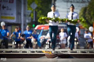 Веломарафон "Факел Победы" прошел на Кубани © Фото Ярослава Потапова, Юга.ру