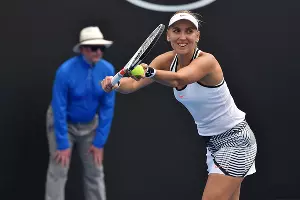 Елена Веснина &copy;&nbsp;Фото с официального сайта Открытого чемпионата Австралии, ausopen.com/