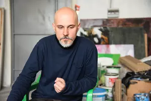 В мастерской Игоря Михайленко &copy;&nbsp;Фото Елены Синеок, Юга.ру