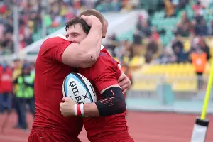 Матч «Россия» — «Намибия», Краснодар, 10 ноября 2018 года &copy;&nbsp;Фото из паблика &laquo;Федерация регби России&raquo;, vk.com/rugby