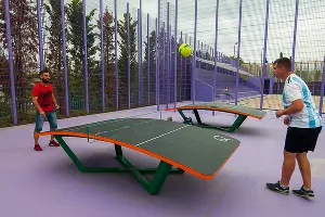 Спортивное пространство в парке &laquo;Краснодар&raquo;  &copy;&nbsp;Фото Елены Синеок, Юга.ру