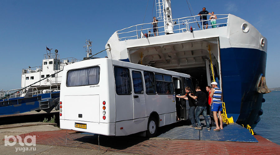 Переправа в Крым &copy;&nbsp;Фото Влада Александрова, Юга.ру