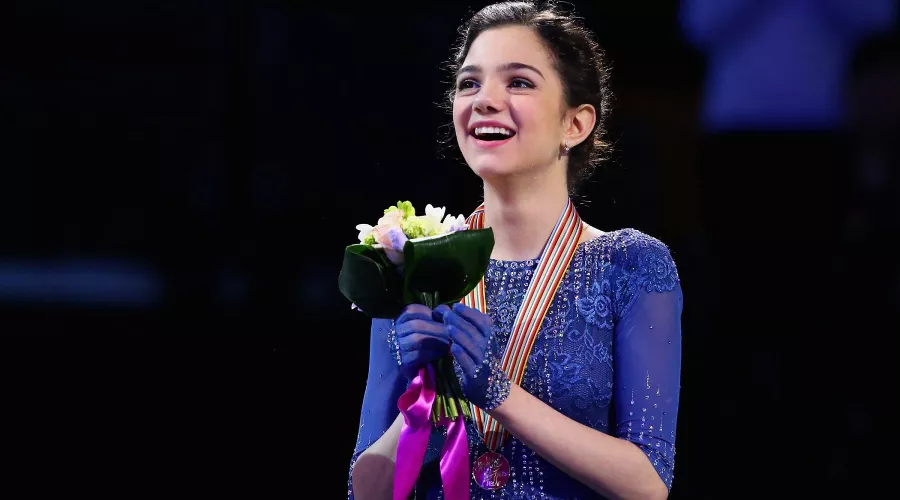 Евгения Медведева &copy;&nbsp;Фото с сайта teamrussia.pro