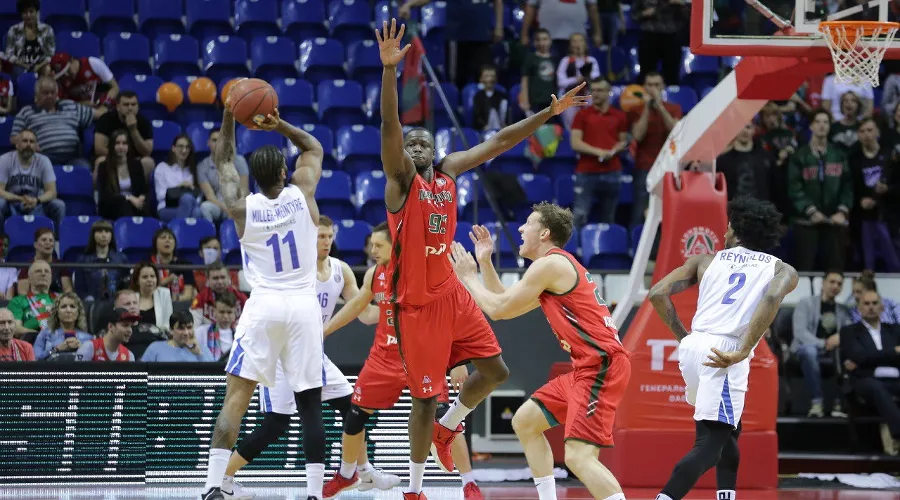 Матч плей-офф Единой лиги ВТБ «Локомотив-Кубань» — «Зенит» &copy;&nbsp;Фото пресс-службы ПБК &laquo;Локомотив-Кубань&raquo;