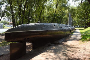 Подводная лодка М-261 на Затоне, июль 2020 года © Фото Елены Синеок, Юга.ру