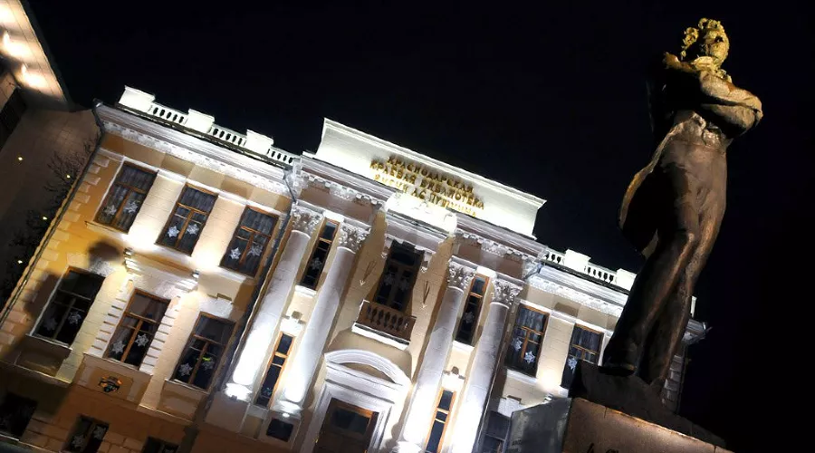 Библиотека им.Пушкина &copy;&nbsp;Фото Елены Синеок, Юга.ру