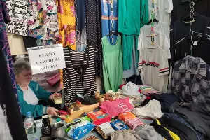 Блошиный рынок в Краснодаре &copy;&nbsp;Фото Иолины Грибковой, Юга.ру