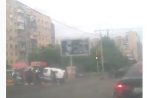 ДТП на Российской © Скриншот из видео
