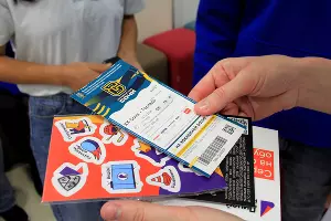 Роад-шоу Кубка Гагарина в Российском международном олимпийском университете &copy;&nbsp;Фото Марины Солошко, Юга.ру