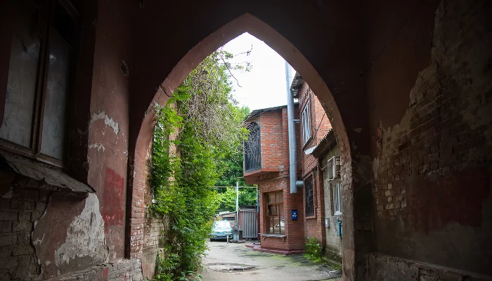 В старом центре Краснодара &copy;&nbsp;Фото Елены Синеок, Юга.ру