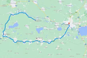  &copy;&nbsp;Альтернативная дорога в Краснодар после закрытия гидроузла и мостов\cкриншот www.google.com