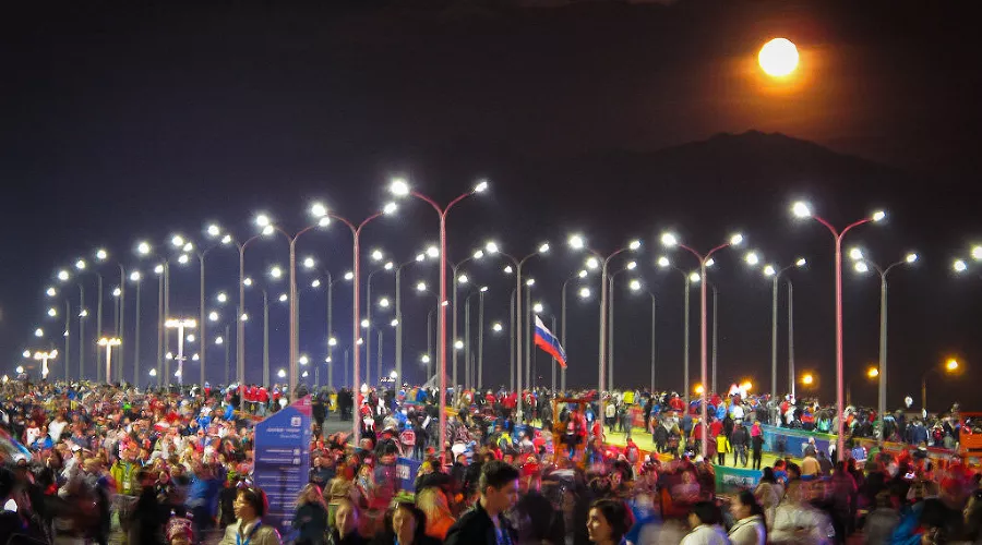 Олимпийский парк Сочи &copy;&nbsp;Эдуард Корниенко, ЮГА.ру