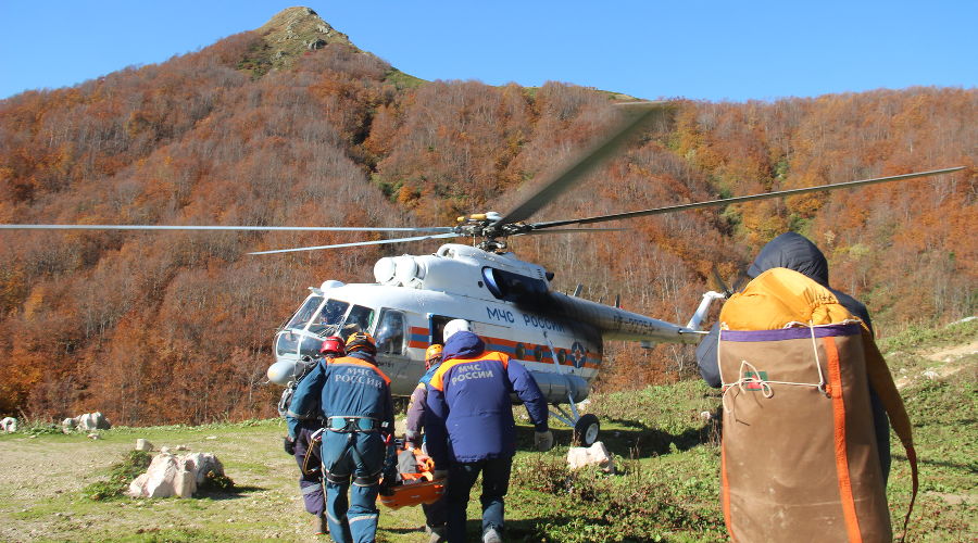  © Фото пресс-службы южного регионального поисково-спасательного отряда МЧС России