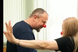  &copy;&nbsp;Скриншот фото, предоставленного Центром развития медицинской клоунады &laquo;Здесь с тобой&raquo;