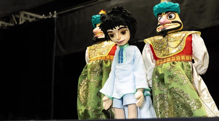 Репетиция сказки «Золотая антилопа» в Новом театре кукол &copy;&nbsp;Фото Алексея Петрова