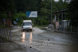 Подтопление в Центральном районе Сочи &copy;&nbsp;Нина Зотина, ЮГА.ру