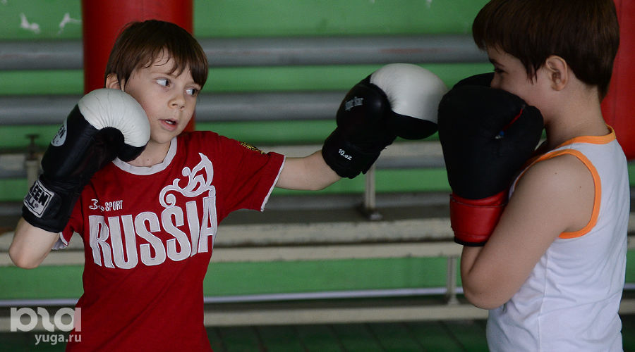 Тренировка по боксу Ника Мороза © Михаил Ступин, ЮГА.ру