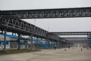 Торжественное открытие газопровода «Турецкий поток» на компрессорной станции «Русская» &copy;&nbsp;Фото Елены Синеок, Юга.ру