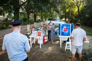 Выборы главы Краснодарского края и депутатов городской думы Краснодара (2020) &copy;&nbsp;Фото Елены Синеок, Юга.ру