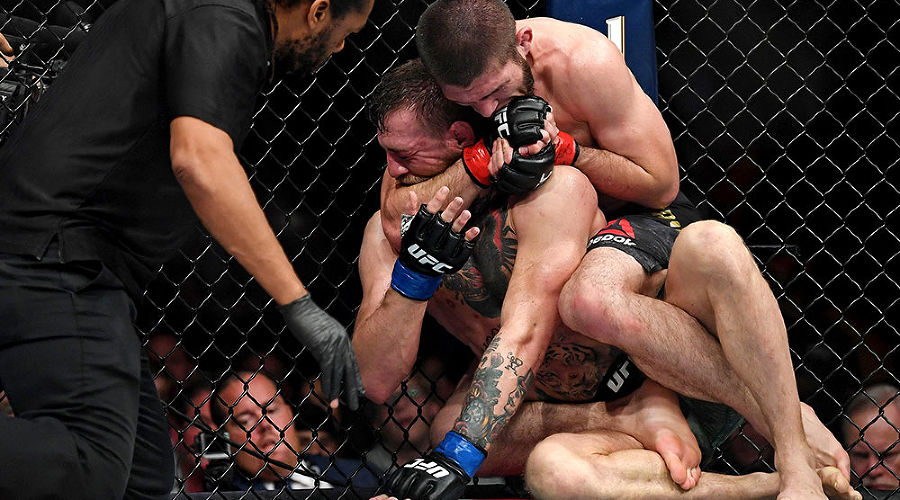 Хабиб Нурмагомедов и Конор МакГрегор © Фото с сайта http://khabib.com