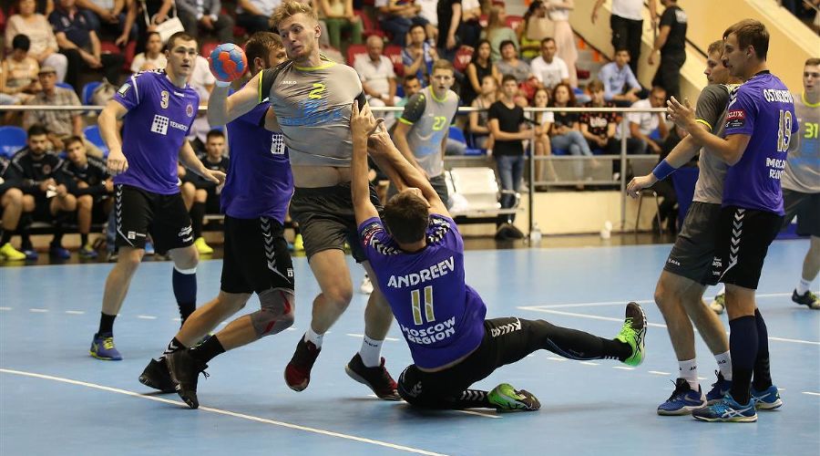 Матч за Суперкубок России СКИФ — «Чеховские медведи» © Фото с официального сайта Федерации гандбола России, rushandball.ru