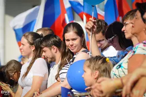 День России в Краснодаре &copy;&nbsp;Елена Синеок, ЮГА.ру