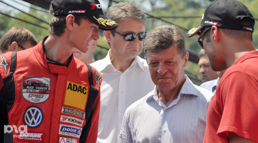 Дмитрий Козак и Александр Ткачев на фестивале "Формула Сочи" © Елена Синеок. ЮГА.ру