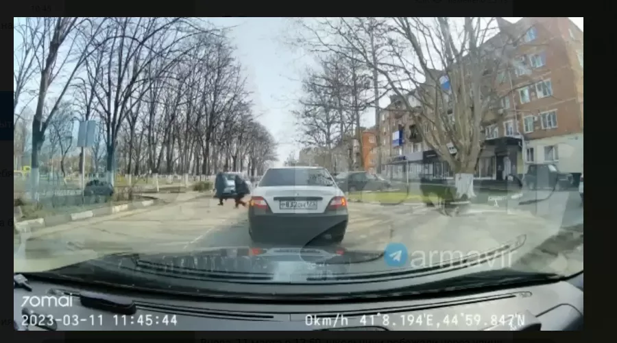  &copy;&nbsp;Скриншот видео из телеграм-канала &laquo;ЧП Краснодар&raquo;