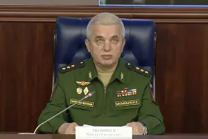 Михаил Мизинцев &copy;&nbsp;Скриншот видео Минобороны РФ, youtu.be/qKMRAkt1meM