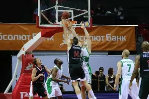 Матч 1/4 финала Единой лиги ВТБ «Локомотив-Кубань» — УНИКС &copy;&nbsp;Фото с официального сайта ПБК &laquo;Локомотив-Кубань&raquo;, lokobasket.com