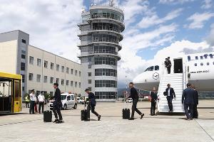 Сборная Германии прибыла в Сочи на матч Кубка конфедераций &copy;&nbsp;Фото пресс-службы Кубка конфедераций FIFA